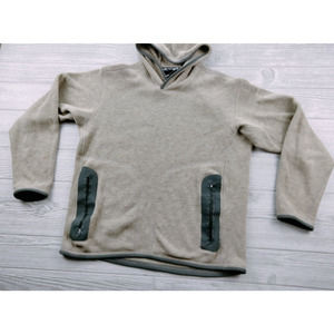 Arc’teryx Adult Hoody Polartec Oatmeal Tan Fleece Jacket w/ pockets Size Unknown